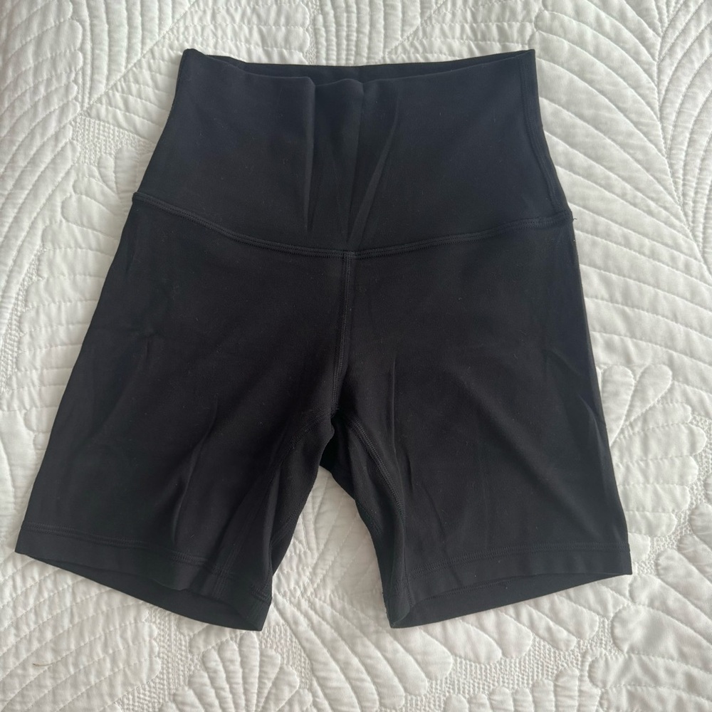LULULEMON ALIGN SHORTS BLACK 4 IN